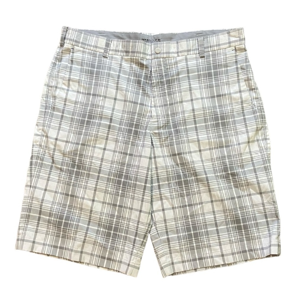 Nike Golf Dri-fit‎ Plaid Shorts ~36